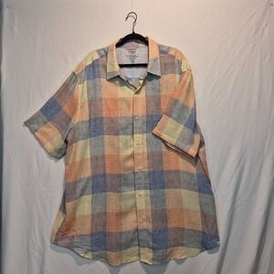 Chaps Ralph Lauren Coastland Wash 2XLT  Shirt Coastal Casual Retro Resort Wear